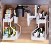 Cross-border TEMU Amazon sliding storage rack, pull-out storage rack, bathroom and kitchen sink storage rack details Picture